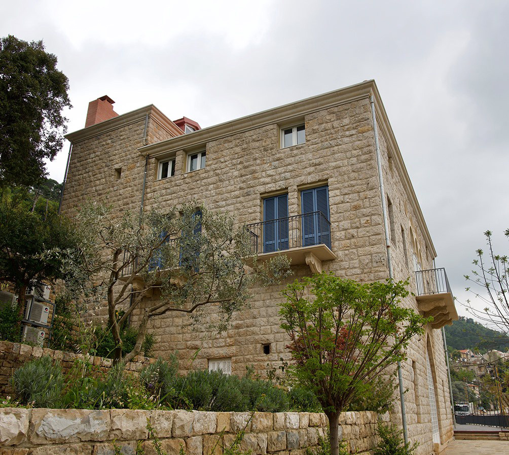 Beit Matar traditional stone guesthouse architecture